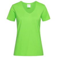 T-SHIRT DONNA CLASSIC-T COLLO A V 155g